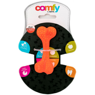 Іграшка Comfy Кістка з виступами для собак, 8,5 см (гума, помаранчевий) - Інтернет-магазин спільних покупок ToGether