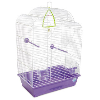 Клітка Природа «Воля» для дрібних декоративних птахів, 44x27x63 см (фіолетова) - Інтернет-магазин спільних покупок ToGether