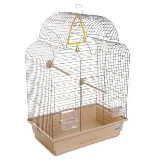Клітка Природа «Ізабель 1» для дрібних декоративних птахів, 44x27x61 см (хромована) - Інтернет-магазин спільних покупок ToGether