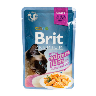 Вологий корм Brit Premium Cat Pouch для кошенят, філе курки в соусі, 85 г - Інтернет-магазин спільних покупок ToGether