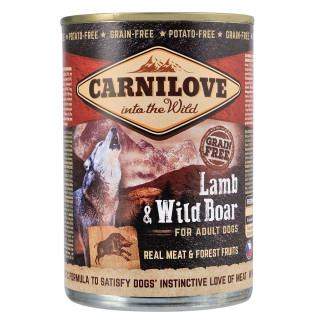 Вологий корм Carnilove Lamb & Wild Boar для собак, ягня та кабан, 400 г - Інтернет-магазин спільних покупок ToGether