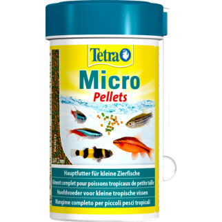 Корм Tetra Micro Pellets для акваріумних дрібних рибок, 100 мл (гранули) - Інтернет-магазин спільних покупок ToGether
