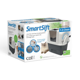Закритий туалет Catit Smart Sift для котів (пластик) - Інтернет-магазин спільних покупок ToGether