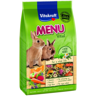 Корм Vitakraft Premium Menu Vital для кроликів, 1 кг - Інтернет-магазин спільних покупок ToGether