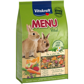 Корм Vitakraft Premium Menu Vital для кроликів, 3 кг - Інтернет-магазин спільних покупок ToGether
