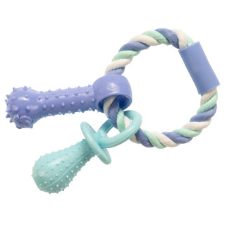 Іграшка GimDog Dent Plus для собак, мотузка/кільце, 15 см (гума) - Інтернет-магазин спільних покупок ToGether
