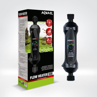 Обігрівач Aquael для акваріуму Flow Heater проточний з системою регулювання One Touch 500 Вт - Інтернет-магазин спільних покупок ToGether