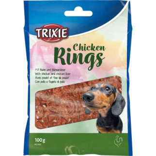Кільце Trixie Chicken Rings жувальне для собак, з куркою, 100 г - Інтернет-магазин спільних покупок ToGether