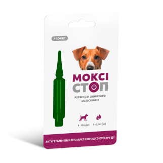 Антигельмінтний препарат ProVET «Моксістоп» для собак 4-10 кг (1 піпетка) - Інтернет-магазин спільних покупок ToGether