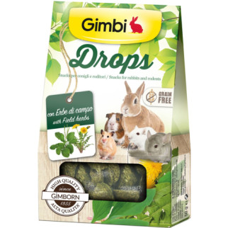 Ласощі GimBi для гризунів, дропси з травами, 50 г - Інтернет-магазин спільних покупок ToGether