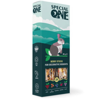 Палички Speciаl One «Ягідні» для декоративних гризунів, 90 г - Інтернет-магазин спільних покупок ToGether