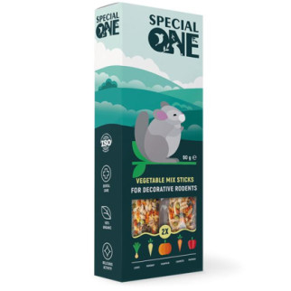 Палички Speciаl One «Овочевий мікс» для декоративних гризунів, 90 г - Інтернет-магазин спільних покупок ToGether