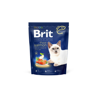 Сухий корм Brit Premium Cat by Nature Adult Salmon для котів, з лососем, 300 г - Інтернет-магазин спільних покупок ToGether