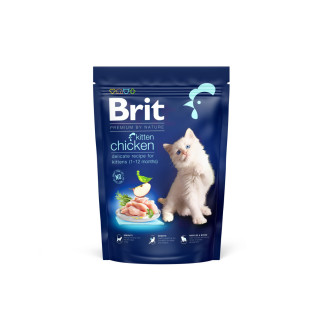 Сухий корм Brit Premium Cat by Nature Kitten для кошенят, з куркою, 800 г - Інтернет-магазин спільних покупок ToGether