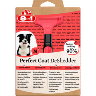 Дешеддер 8in1 Perfect Coat для вичісування собак, розмір M, 6,5 см - Інтернет-магазин спільних покупок ToGether