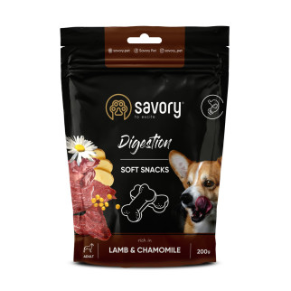 М'які ласощі Savory для покращення травлення собак, ягня та ромашка, 200 г - Інтернет-магазин спільних покупок ToGether