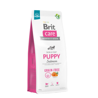 Сухий корм Brit Care Dog Grain-free Puppy для цуценят, беззерновий з лососем, 12 кг - Інтернет-магазин спільних покупок ToGether