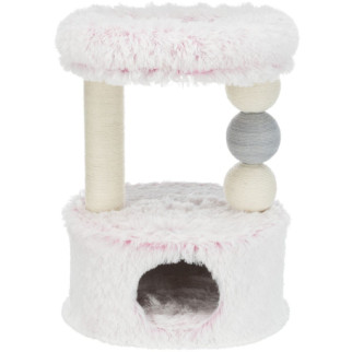 Дряпка Trixie Harvey для котів, джут/плюш/фліс, 54х40х73 см (біло-рожевий) - Інтернет-магазин спільних покупок ToGether