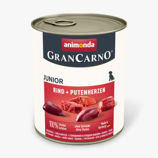 Вологий корм Animonda GranCarno для цуценят, з яловичиною та індичкою, 800 г - Інтернет-магазин спільних покупок ToGether