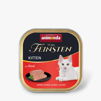 Вологий корм Animonda Vom Feinsten для кошенят, з яловичиною, 100 г - Інтернет-магазин спільних покупок ToGether