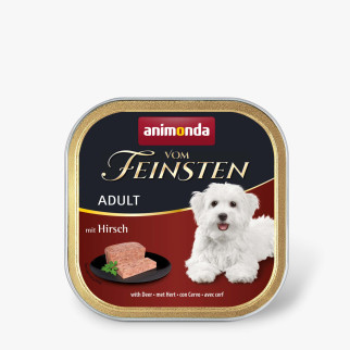 Вологий корм Animonda Vom Feinsten для дорослих собак, з олениною, 150 г - Інтернет-магазин спільних покупок ToGether