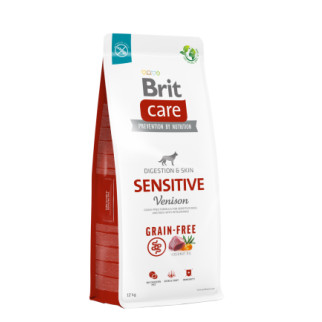 Сухий корм Brit Care Dog Grain-free Sensitive для собак з чутливим травленням, беззерновий з олениною, 12 кг - Інтернет-магазин спільних покупок ToGether