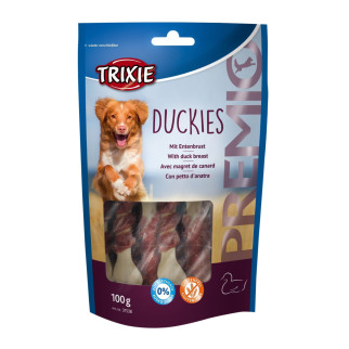 Ласощі Trixie Premio Duckies для собак, кальцієві кісточки з качкою, 100 г - Інтернет-магазин спільних покупок ToGether