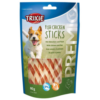 Ласощі Trixie Premio Fish Chicken Sticks для собак, курка/риба, 80 г - Інтернет-магазин спільних покупок ToGether