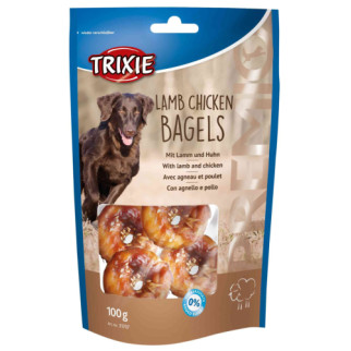 Ласощі Trixie Premio Lamb Chicken Bagles для собак, кільця ягня/курка, 100 г - Інтернет-магазин спільних покупок ToGether
