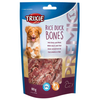 Ласощі Trixie Premio Rice Duck Bones для собак, качка з рисом, 80 г - Інтернет-магазин спільних покупок ToGether