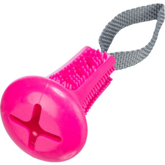 Іграшка Trixie Дзвоник для собак, для ласощів зі стрічкою, 11х22 см (гума/поліестер) - Інтернет-магазин спільних покупок ToGether