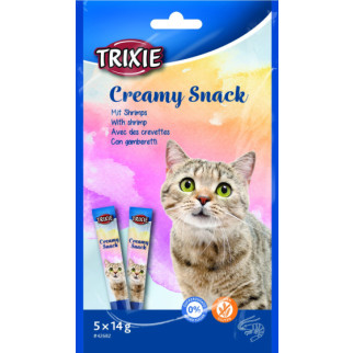 Ласощі Trixie Creamy Snacks для котів, креветки, 5 шт/упак, 14 г - Інтернет-магазин спільних покупок ToGether