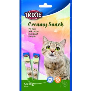 Ласощі Trixie Creamy Snacks для котів, курка, 5 шт/упак, 14 г - Інтернет-магазин спільних покупок ToGether