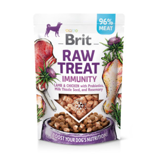 Ласощі для собак Brit Raw Treat freeze-dried Immunity для імунітету, ягня і курка, 40 г - Інтернет-магазин спільних покупок ToGether