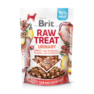 Ласощі для собак Brit Raw Treat freeze-dried Urinary для профілактики сечокам'яної хвороби, індичка, 40 г - Інтернет-магазин спільних покупок ToGether