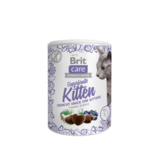 Ласощі для кошенят Brit Care Cat Snack Superfruits Kitten, курка 100 г - Інтернет-магазин спільних покупок ToGether