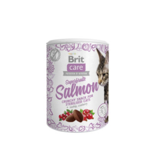 Ласощі для котів Brit Care Cat Snack Superfruits Salmon, лосось, 100 г - Інтернет-магазин спільних покупок ToGether