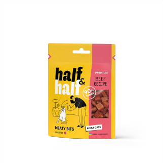 Ласощі HalfHalf для котів з яловичиною 50 г - Інтернет-магазин спільних покупок ToGether