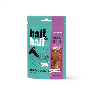 Ласощі HalfHalf для собак із качкою 100 г - Інтернет-магазин спільних покупок ToGether