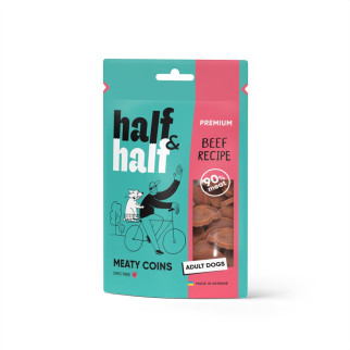 Ласощі HalfHalf для собак з яловичиною 100 г - Інтернет-магазин спільних покупок ToGether