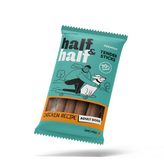 Ласощі HalfHalf м'ясні палички для собак з куркою 100 г - Інтернет-магазин спільних покупок ToGether