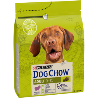 Сухий корм DOG CHOW Adult 1+ для дорослих собак з ягням 2.5 кг - Інтернет-магазин спільних покупок ToGether