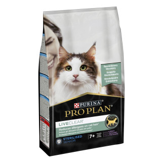 Сухий корм PRO PLAN LiveClear Sterilised Adult 7+ для котів від 7 років для зменшення алергенів на шерсті та після стерилізації з індичкою 1.4 кг - Інтернет-магазин спільних покупок ToGether