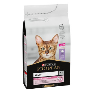 Сухий корм PRO PLAN Adult 1+ Delicate Digestion для дорослих котів з чутливою травною системою з індичкою 1.5 кг - Інтернет-магазин спільних покупок ToGether