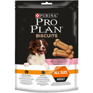 Ласощі PRO PLAN Biscuits All Size Adult для дорослих собак для здоров'я зубів і ясен з лососем 400 г - Інтернет-магазин спільних покупок ToGether