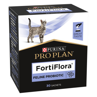 Пробіотик PRO PLAN FortiFlora для дорослих котів та кошенят для підтримання нормальної міклофлори шлунково-кишкового тракту 30х1 г - Інтернет-магазин спільних покупок ToGether