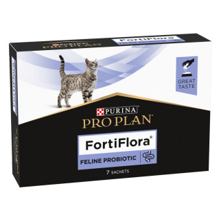 Пробіотик PRO PLAN FortiFlora для дорослих котів та кошенят для підтримання нормальної міклофлори шлунково-кишкового тракту 7х1 г - Інтернет-магазин спільних покупок ToGether