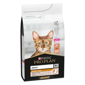 Сухий корм PRO PLAN Adult 1+ Derma Care для дорослих котів для підтримки здоров'я шкіри та краси шерсті з лососем 1.5 кг - Інтернет-магазин спільних покупок ToGether