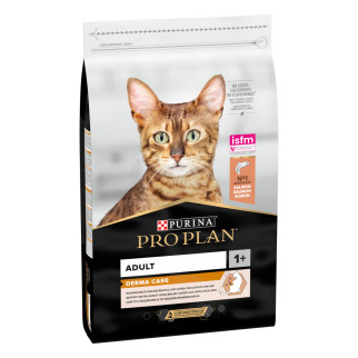 Сухий корм PRO PLAN Adult 1+ Derma Care для дорослих котів для підтримки здоров'я шкіри та краси шерсті з лососем 10 кг - Інтернет-магазин спільних покупок ToGether