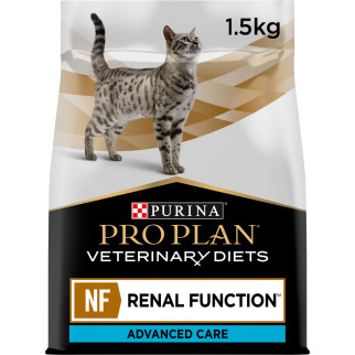 Сухий дієтичний корм PRO PLAN VETERINARY DIETS NF Renal Function Advanced Care для дорослих котів для підтримання функції нирок при хронічній хворобі нирок 1.5 кг - Інтернет-магазин спільних покупок ToGether